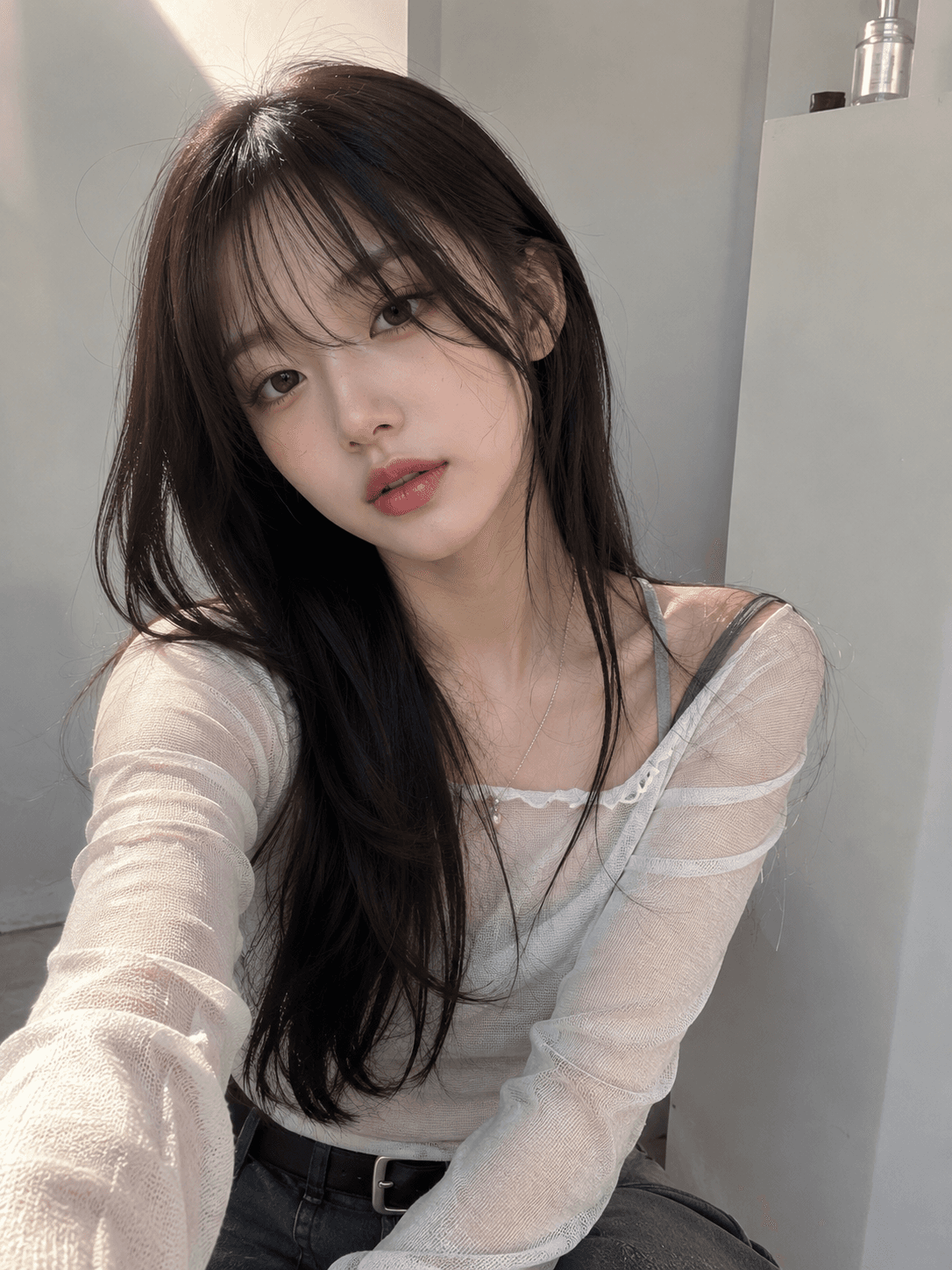 #시스루뱅