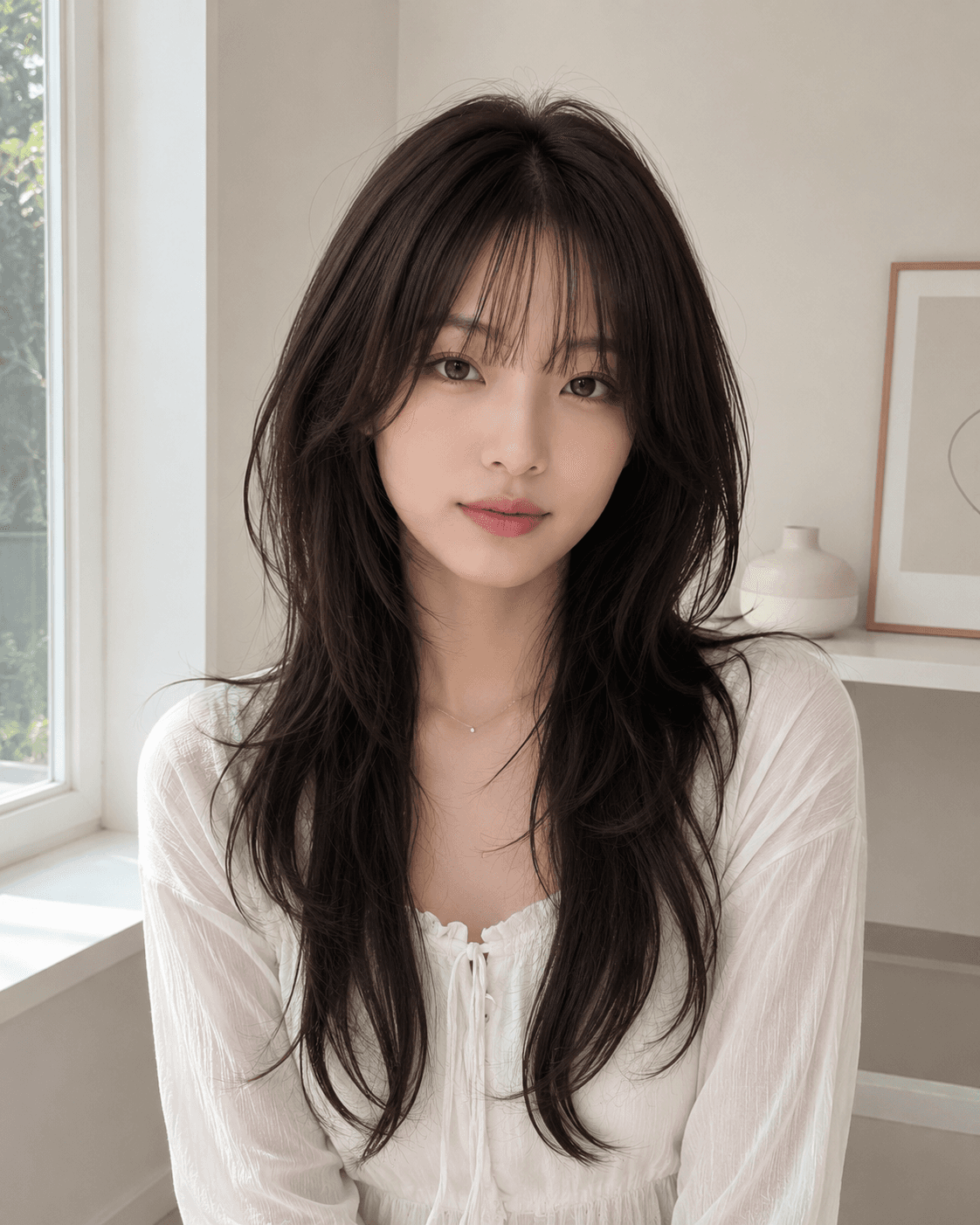 #롱레이어드컷